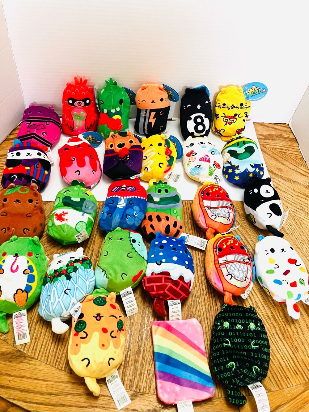 Cats Vs Pickles Assorted Beanbag Plush Lot(26) Some New Read Cepia 4in